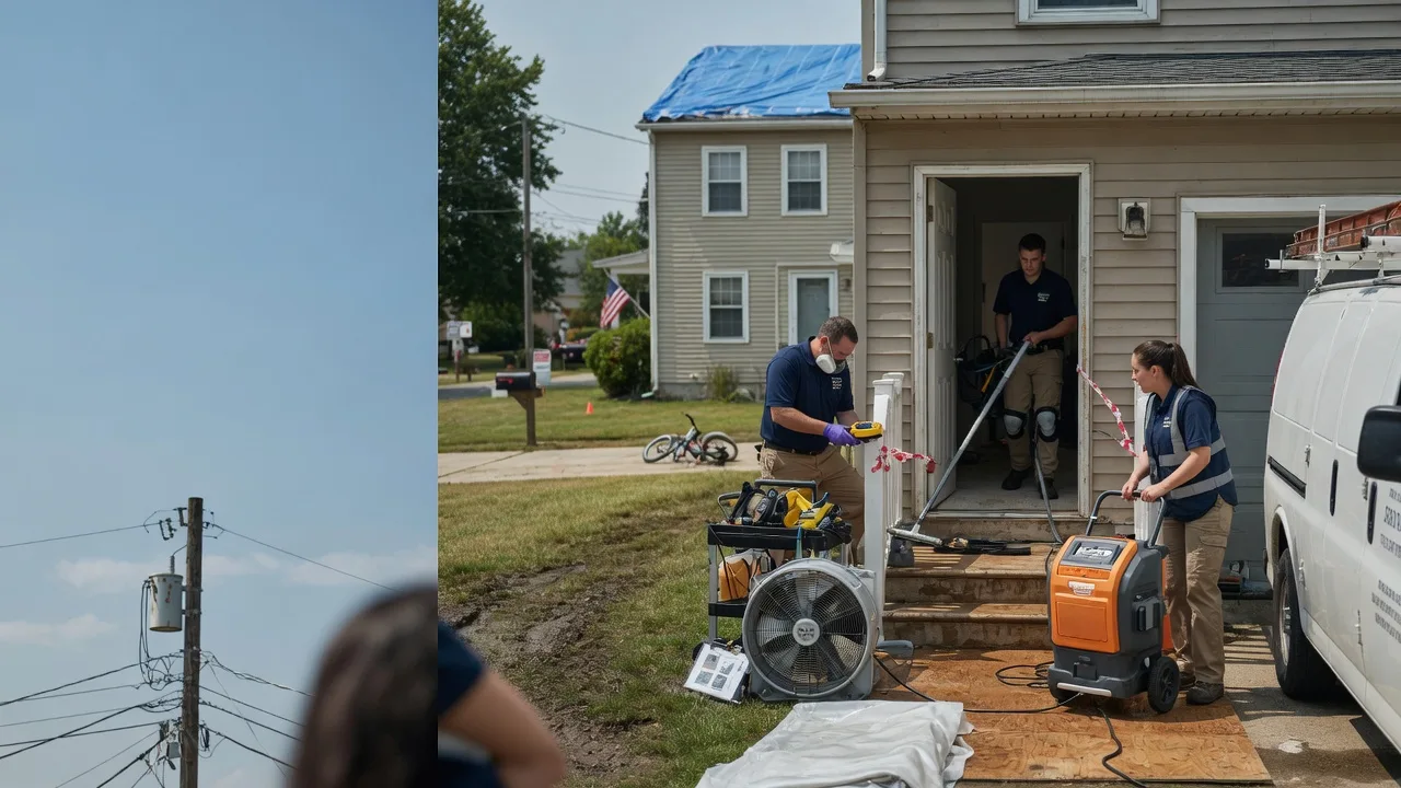 Water Damage Repair in Monrovia, IN near me
